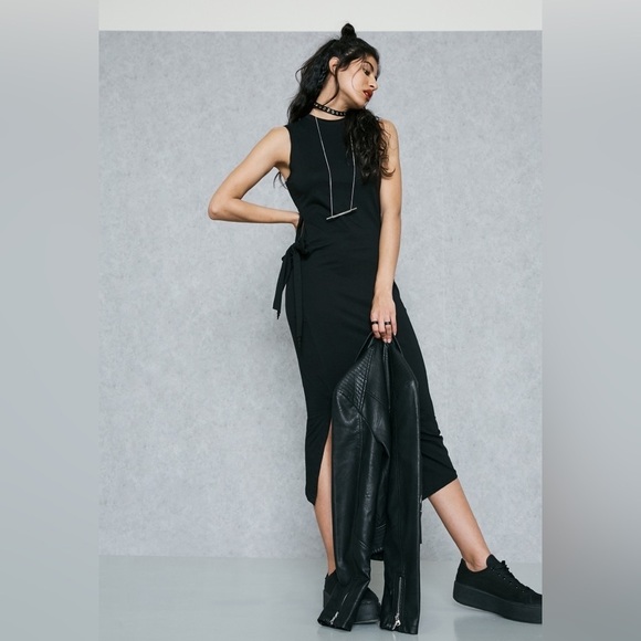 Cheap Monday Dresses & Skirts - Cheap Monday | XS | Side Split Tie Waist Dress